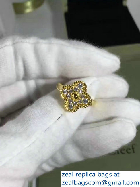 Van Cleef  &  Arpels Vintage Alhambra ring